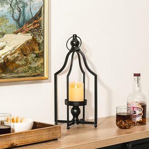 Handmade <b>Black</b> Metal <b>Lantern</b> Tabletop For Home Restaurant Hotel Decoration in Best Price - Product Image 6