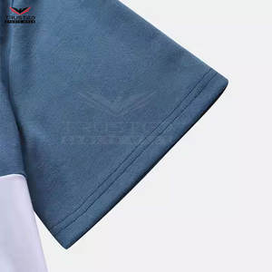 T-shirt à manches courtes pour homme, décontracté, 100% coton, style OEM, col rond, motif uni, personnalisable, haute qualité, très populaire - Product Image 3