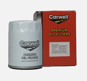 Filtre à huile à visser Carwell CW2500, nouveau, remplaçant PH10575/PH2055/L22500, gris - Product Image 1