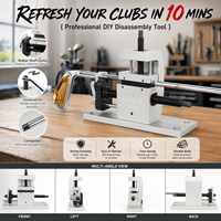 Outils de démontage de tête de club de golf en stock, vente chaude d'usine, outil de démontage de ferrules de golf pour tous les shafts de club, pince à visser pour golf
