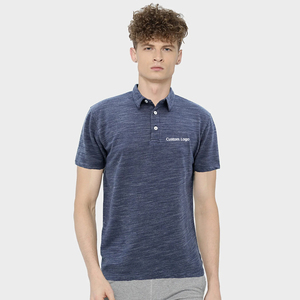 Camisas de Golf con logotipo personalizado para hombre, Polo de manga corta seca, rendimiento de impresión, absorción de humedad, 92% de poliéster, 8% de LICRA - Product Image 6