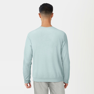 Sudadera de cuello redondo para hombre, corte regular, personalizable, lisa, transpirable, de forro polar, con estampado, para invierno, precio mayorista - Product Image 4