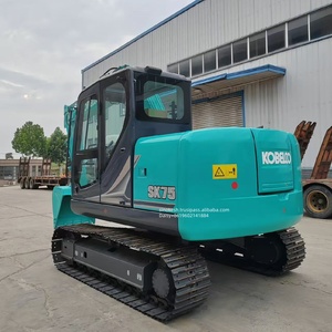 Excavateur Kobelco SK75 d'occasion de 7 tonnes avec un beau prix-Composants essentiels inclus Roulement de pompe à engrenages du moteur - Product Image 3