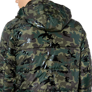 Chaqueta Acolchada de Algodón para Hombre, Fabricada Profesionalmente, Ecológica, Anti-UV, Corte Ajustado, Estilo Urbano, con Capucha Brillante - Product Image 6
