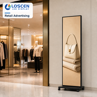 Affichage LED couleur pleine résolution 8K pour intérieur avec étanchéité IP65 et luminosité de 800 cd pour la publicité commerciale