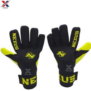 Guantes Deportivos de Piel Unisex de Alta Calidad para Porteros, Cierre Ajustable con Velcro, Colores Personalizados, Transpirables, Antideslizantes, Venta al por Mayor - Product Image 6