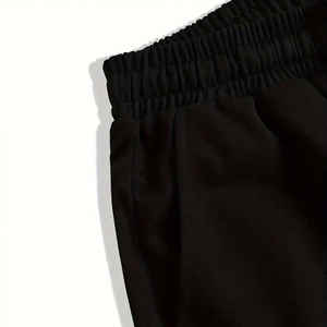 Cotton Breathable Wholesale <b>Men</b> Casual Hoodies and <b>Shorts</b> Set Two Piece <b>Shorts</b> Outfit <b>Long</b> Sleeve Hoodie And <b>Short</b> Set - Product Image 5