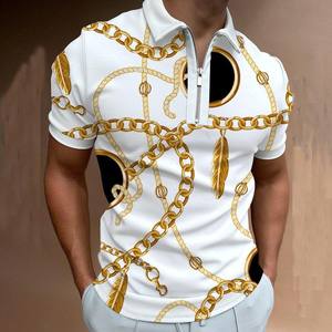 Camiseta de alta calidad para hombre, superventas, polos con textura transpirable, Polo de poliéster, Polo para hombre - Product Image 1