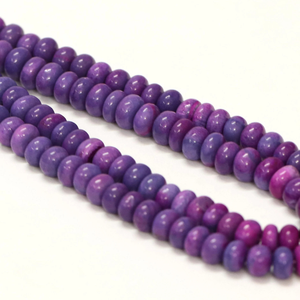 Hermosas cuentas de ópalo púrpura Sangaria, forma redonda lisa, 15 pulgadas, 7-9 mm, cuentas de ópalo púrpura liso, cuentas de ópalo de calidad AAA - Product Image 6
