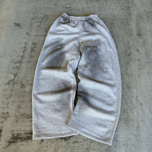 Ensemble de survêtement d'hiver pour homme en coton épais délavé style vintage, avec sweat à capuche et pantalon de jogging doublé polaire - Product Image 2