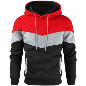 Vente en gros, top ventes sur mesure, sweat à capuche sport hiver couleur unie 100% coton, pull, sweat à capuche, grande taille - Product Image 4