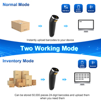 Escáner de Código de Barras Inalámbrico Portátil de Grado Industrial S80 de 2.4G/1D/2D - para Uso Comercial en Logística y Almacenamiento