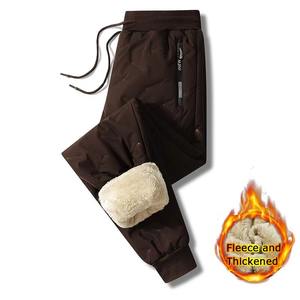 Pantalones Deportivos Casuales de Lona Gruesa Personalizados para Hombre, Pantalones Deportivos de Marca Privada OEM, Ajuste Premium, Venta al por Mayor de Ropa Urbana - Product Image 3