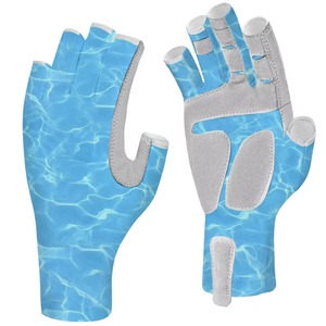 Gants de pêche en gros Fabricant léger Protection UV Gants de soleil Hommes Femmes Gants de pêche Personnaliser Logo OEM Service - Product Image 5