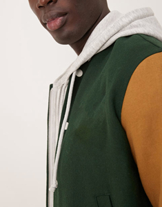 High Quality Custom Chenille Embroidered College Baseball <b>Bomber</b> <b>Jacket</b> for <b>man</b> Custom Made Short Length <b>Varsity</b> <b>Jacket</b> - Product Image 3