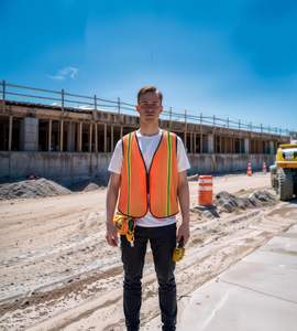 Logo personnalisé été gilet de sécurité réfléchissant Construction trafic haute visibilité travail veste de sécurité 100% polyester - Product Image 4