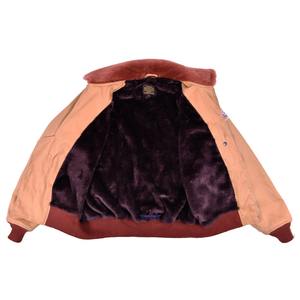 Chaqueta Bomber Vintage FiveStar para Hombre, Tipo B10, de Poliéster, con Cuello de Piel, Impermeable, Cortavientos, Ropa de Invierno, Logotipo Frontal - Product Image 4