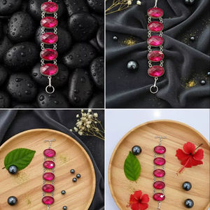 สร้อยข้อมือ Natura ของผู้หญิงที่มีคุณภาพสูงแฮนด์เมดดีไซน์เนอร์เครื่องประดับที่ดีสำหรับโอกาสของขวัญสเตอร์ลิง20% ออกและของขวัญปีใหม่ - Product Image 6