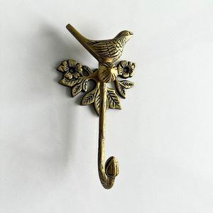 <b>Nautical</b> Brass Antique Bird Hook Handcrafted & Solid Brass New Collection Home Designer hook Holder Item - Product Image 3