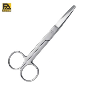 กรรไกร FA Najmmy Mayo ใบมีดตรง สีเงิน อุปกรณ์ผ่าตัดทางทันตกรรมแบบใช้มือ คลาส 1 - Product Image 1