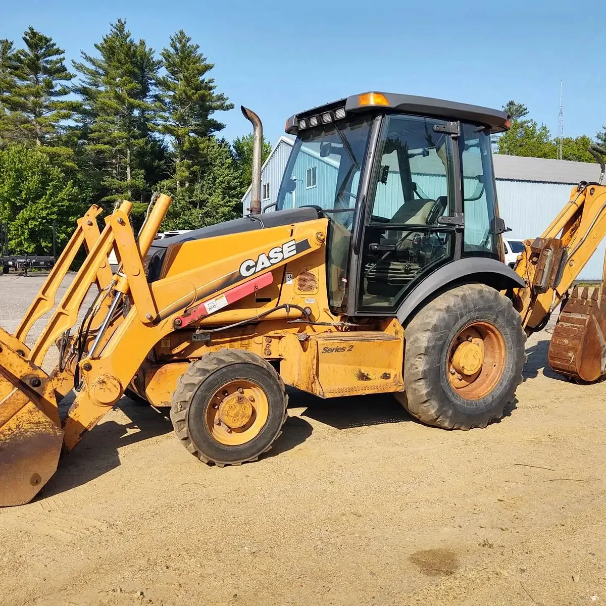 תנאים טובים חתול 420 420 לחתול backhoe למכירה, קטרפילר השתמש מעמיס backhoe.