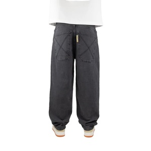 Custom <b>Embroidered</b> Hip Hop Streetwear <b>Jeans</b> Men's Straight Y2K Boys Baggy <b>Jeans</b> Stonewashed Vintage Plus Size Oversized <b>Jeans</b> - Product Image 3