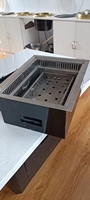 Grill coréen sans fumée au charbon de bois, barbecue de restaurant