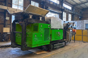 Trituradora de mandíbula 92TPH USA-para hormigón y piedra-Calidad de EE. UU.-Envío DDP incluido-Trituradora/cribadora doble VYKIN 90-JC/S - Product Image 5