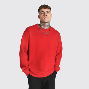 2025 hiver meilleure qualité sur mesure hommes polaire col rond sweats 100% français coton ODM français hommes sweats à capuche sweats - Product Image 1