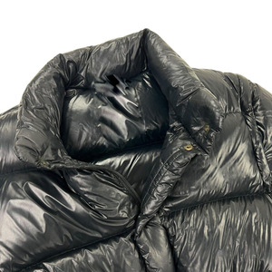 Blouson matelassé en jean personnalisé de haute qualité, nouvelle collection hiver, chaud et rembourré, pour homme, grandes tailles, en toile imprimée enduite et imperméable - Product Image 2