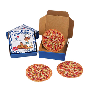 Exclusive 3.5g Odor Proof Resealable Special Pizza Die Cut Reusable Closure Mylar Bags With Box Set - Product Image 3