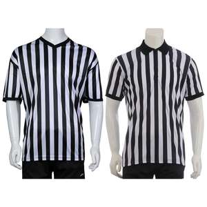 Uniforme de árbitro de fútbol de poliéster personalizado de alta calidad Camiseta de árbitro de fútbol de tejido largo - Product Image 6