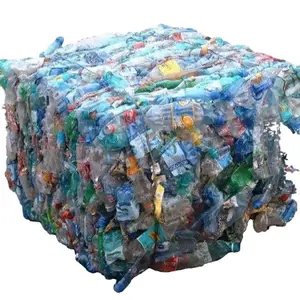出售清洁热洗回收聚酯薄片/聚酯塑料瓶废料