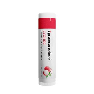 Ipana Natural <b>Lip</b> Balm with Vitamin E Organic Lychee Flavor Moisturizing 50pk 4g Netwt Made in Canada - Product Image 1