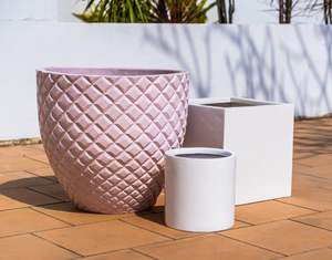 [Leo Nguyen Le] -Vente en gros Polystone Planter Pot de fleur en fibre de verre Jardinières en fibre de verre Pots en fibre Pots d'extérieur Jardinières Vase - Product Image 3