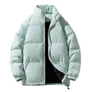 Nouvelle veste matelassée décontractée à col rond en coton pour couple, tendance, veste pour homme, motif paisley, lettre, camouflage, dessin animé - Product Image 4