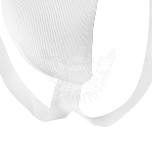 Garde d'aine en cuir haut conception de couverture complète pour la protection de la hanche de la jambe entraînement de boxe confortable écologique 2025 à vendre - Product Image 6