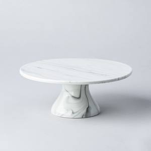 แท่นวางเค้กโลหะหินชนวนสำหรับตกแต่งงานแต่งงานปรับขนาดได้ตามต้องการ - Product Image 4