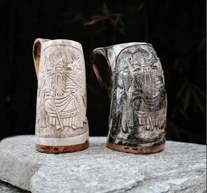 Tasses à boire Viking, cadeau d'anniversaire, cadeaux de mari, cadeau de couples, cadeaux de Noël - Product Image 2