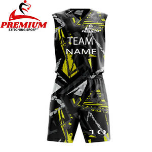 Maillot de basket-ball personnalisé pour hommes, ensembles d'uniformes de basket-ball professionnels, maillot de sublimation professionnel, respirant, à séchage rapide - Product Image 3