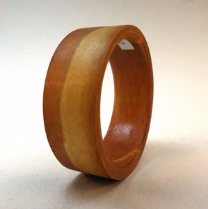 Nueva Pulsera de Madera Elegante, Diseño Clásico Redondo en Tono Amarillo, Joyería Unisex, Accesorio de Moda con Estilo - Product Image 6