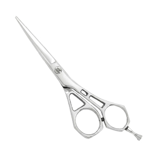 Ciseaux de coiffure professionnels de haute qualité en acier inoxydable, ciseaux de coupe pour barbier, marque privée Pakistan - Product Image 1