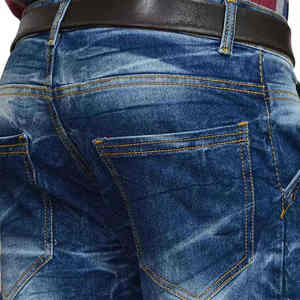 Wholesale Slim Fit Streetwear Casual <b>Men</b> <b>Jeans</b> Pants <b>High</b> Quality <b>Men</b> Acid Wash Denim Pants - Product Image 6