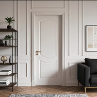 Cadre de porte intérieur en MDF de luxe personnalisé, résistant à l'humidité, pour salon, appartement, villa, ferme, design, isolation acoustique