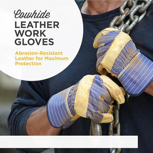 ถุงมือทำงานสำหรับผู้ชาย ถุงมือไนไตรล์เพื่อความปลอดภัย มาตรฐาน EN420 ถุงมือสำหรับความปลอดภัยในชีวิตประจำวัน การทำงาน การจัดการอุปกรณ์และวัสดุ - Product Image 3