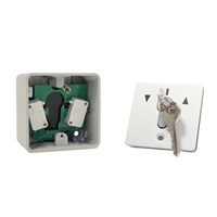 Sélecteur de clé en acier durable de conception moderne pour les serrures centrales extérieures de moteur de volet roulant avec l'installation facile de vis