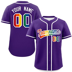 Jersey de béisbol 2024, camiseta de béisbol personalizable para hombres/mujeres/niños, número de nombre Personal, nueva camiseta de Jersey personalizable - Product Image 6