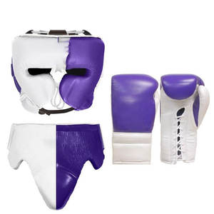 Guantes de Boxeo Diseñados para Entrenamiento, Sparring y Combate, Cómodos y Duraderos, con Cierre de Velcro, Cuero Vacuno Genuino, Conjuntos de Boxeo - Product Image 6