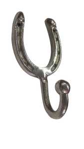 Crochet de chaussure de cheval argenté pièce unique crochets de Style équestre décoratifs crochets de manteau de serviette en tissu personnalisés conception d'artisanat d'OEM - Product Image 2