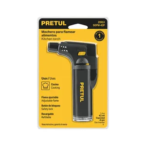 PRETUL Caja de 12 Encendedores de Cocina Recargables de 42 ml a Prueba de Viento con Ignición Piezoeléctrica Material de Cerámica y Metal - Product Image 4